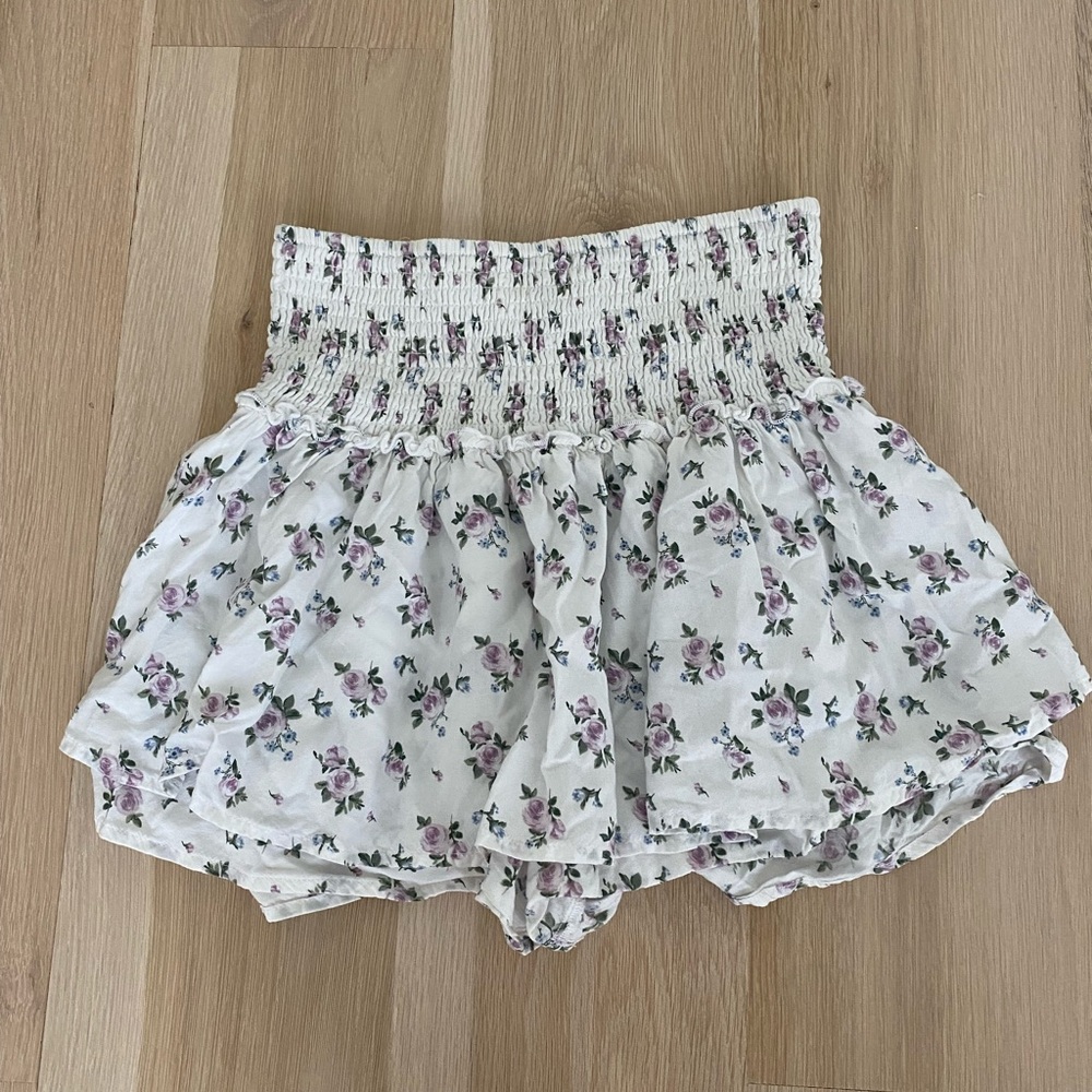 Hollister floral skirt